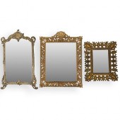 (3 PC) ART NOUVEAU MIXED METAL