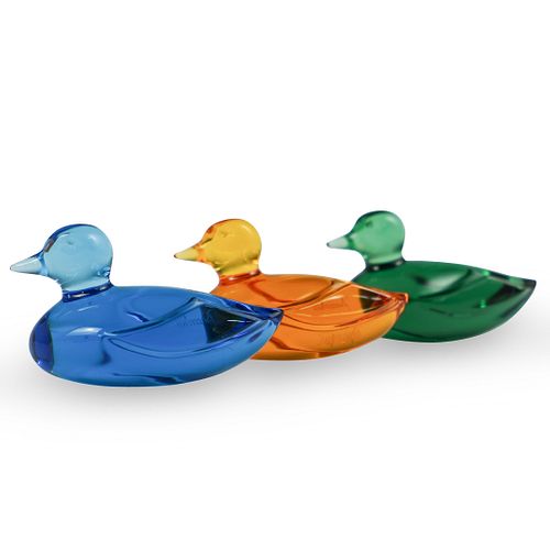 (3 PC) BACCARAT CRYSTAL
