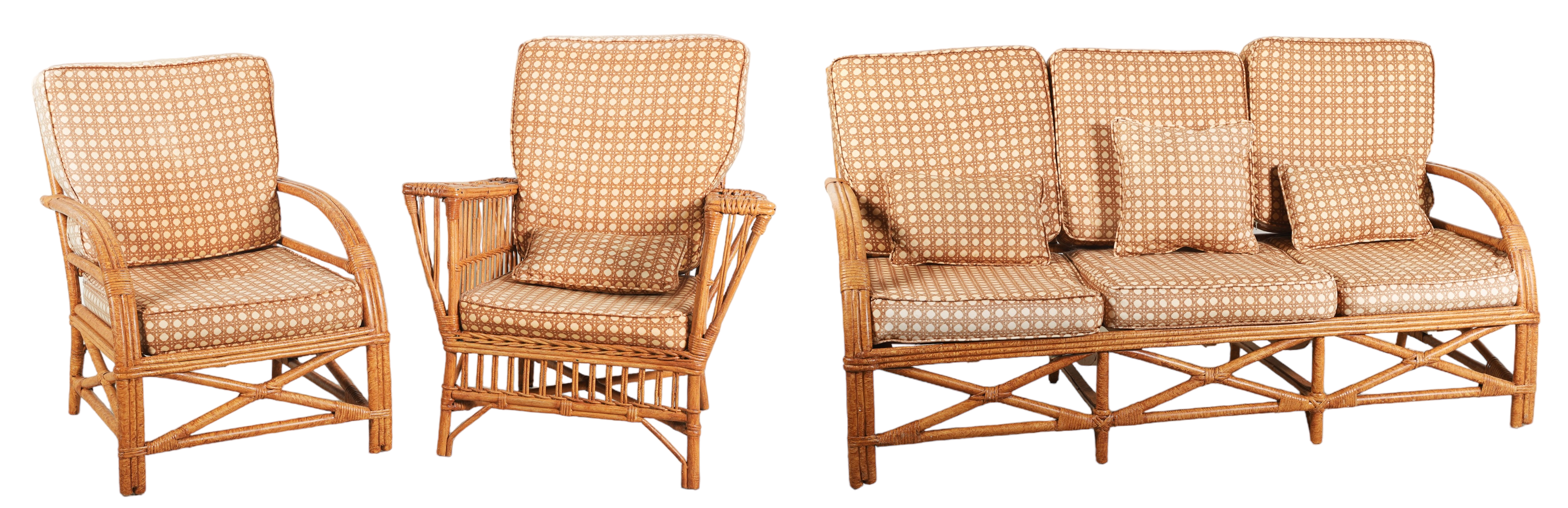 (3) pc Bamboo sponge painted