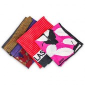 (3 PC) BILL BLASS SILK SCARVES