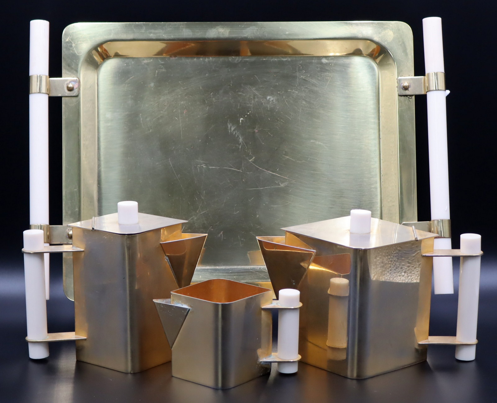 3 PC. CAROLE STUPELL DESIGN TEA