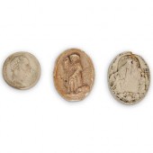(3 PC) COLLECTION OF ANTIQUE P