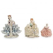 (3 PC) DRESDEN PORCELAIN LOTDE