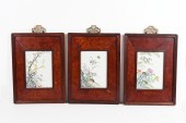 3 PC. ENAMELED CHINESE PORCELA