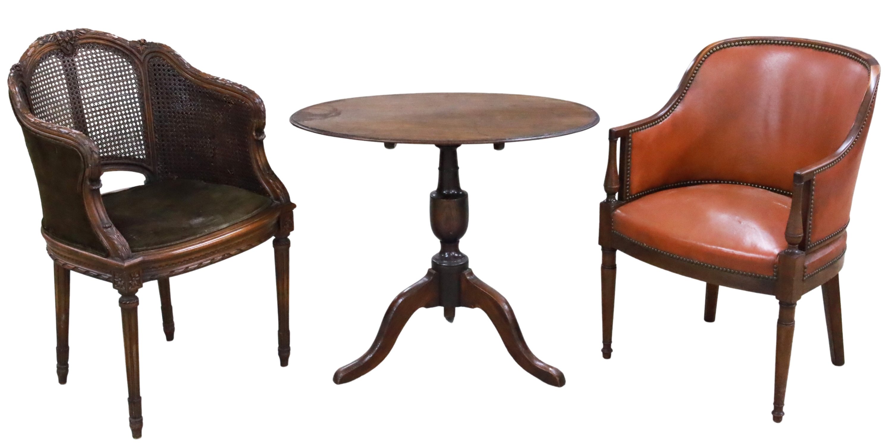 3 PC. ESTATE LOT OF FURNISHINGS 3