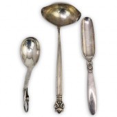 (3 PC) GEORG JENSEN STERLING S
