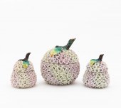 3 PC GERMAN SNOWBALL FLORAL EN