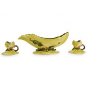 (3 PC) HULL PORCELAIN SETDESCR