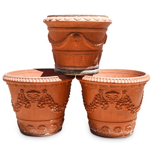 (3 PC) ITALIAN TERRACOTTA GARDEN