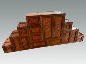 3 PC. JAPANESE STYLE TANSU STE