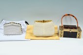 3 PC. JUDITH LEIBER HANDBAGS &