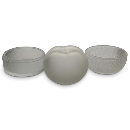 (3 PC) LALIQUE REPLACEMENT GLASS