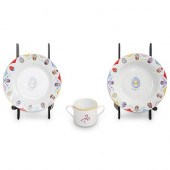 (3 PC) LIMOGES X FABERGE PORCE