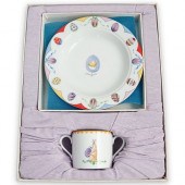 (3 PC) LIMOGES X FABERGE PORCE