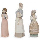 (3 PC) LLADRO & NADAL PORCELAI