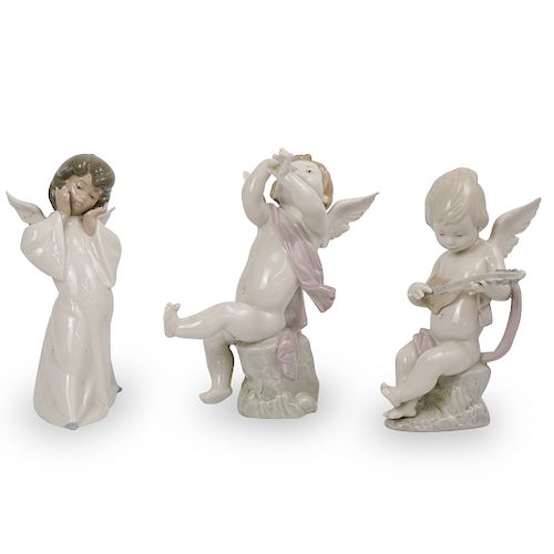(3 PC) LLADRO PORCELAIN