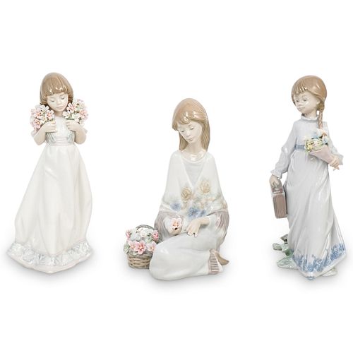 (3 PC) LLADRO PORCELAIN GROUPING
