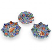 (3 PC) LONGWY FRENCH ENAMEL CE
