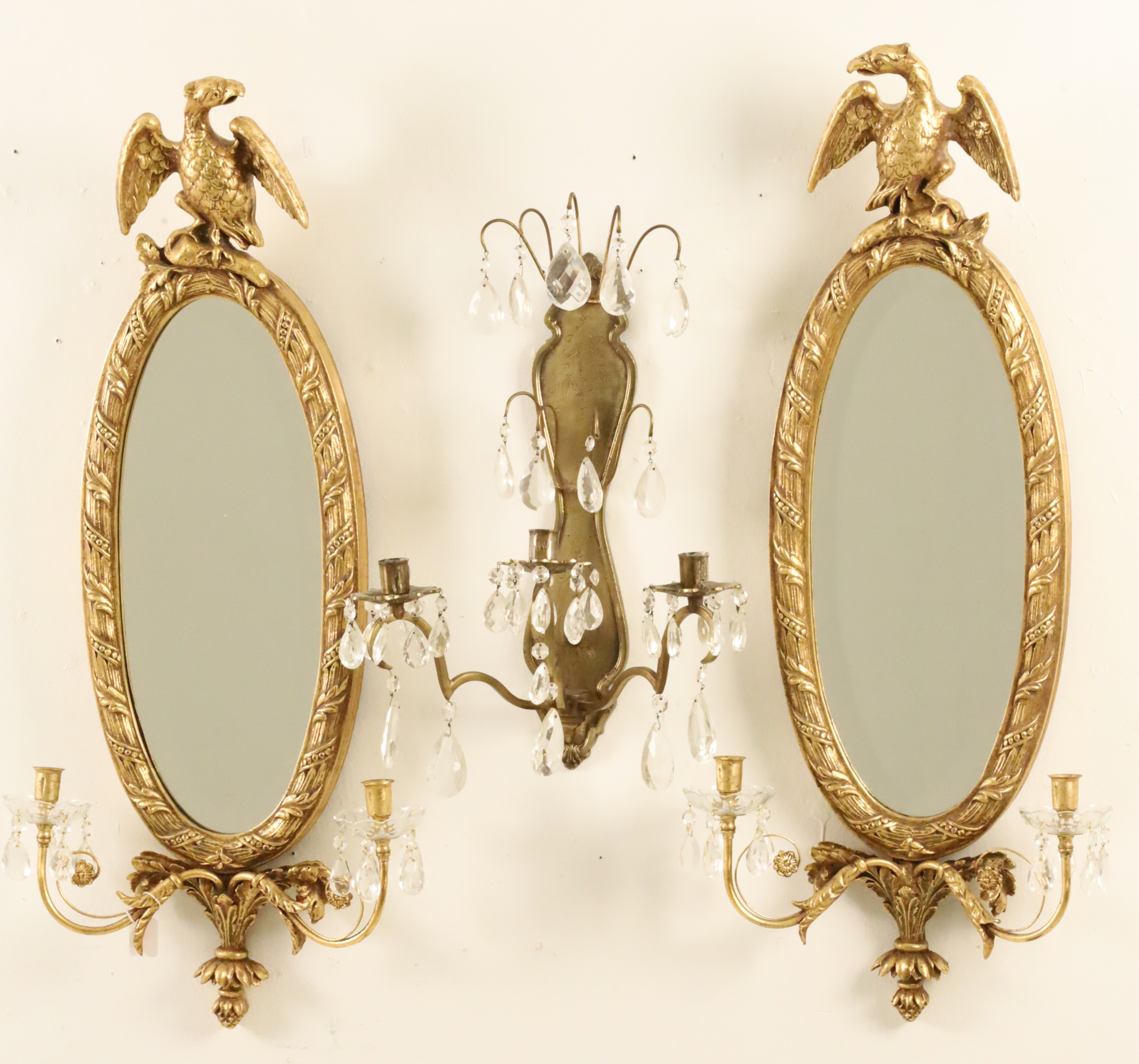 3 PC LOT OF DECORATIVE WALL
