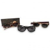 (3 PC) LOT OF DESIGNER SUNGLAS