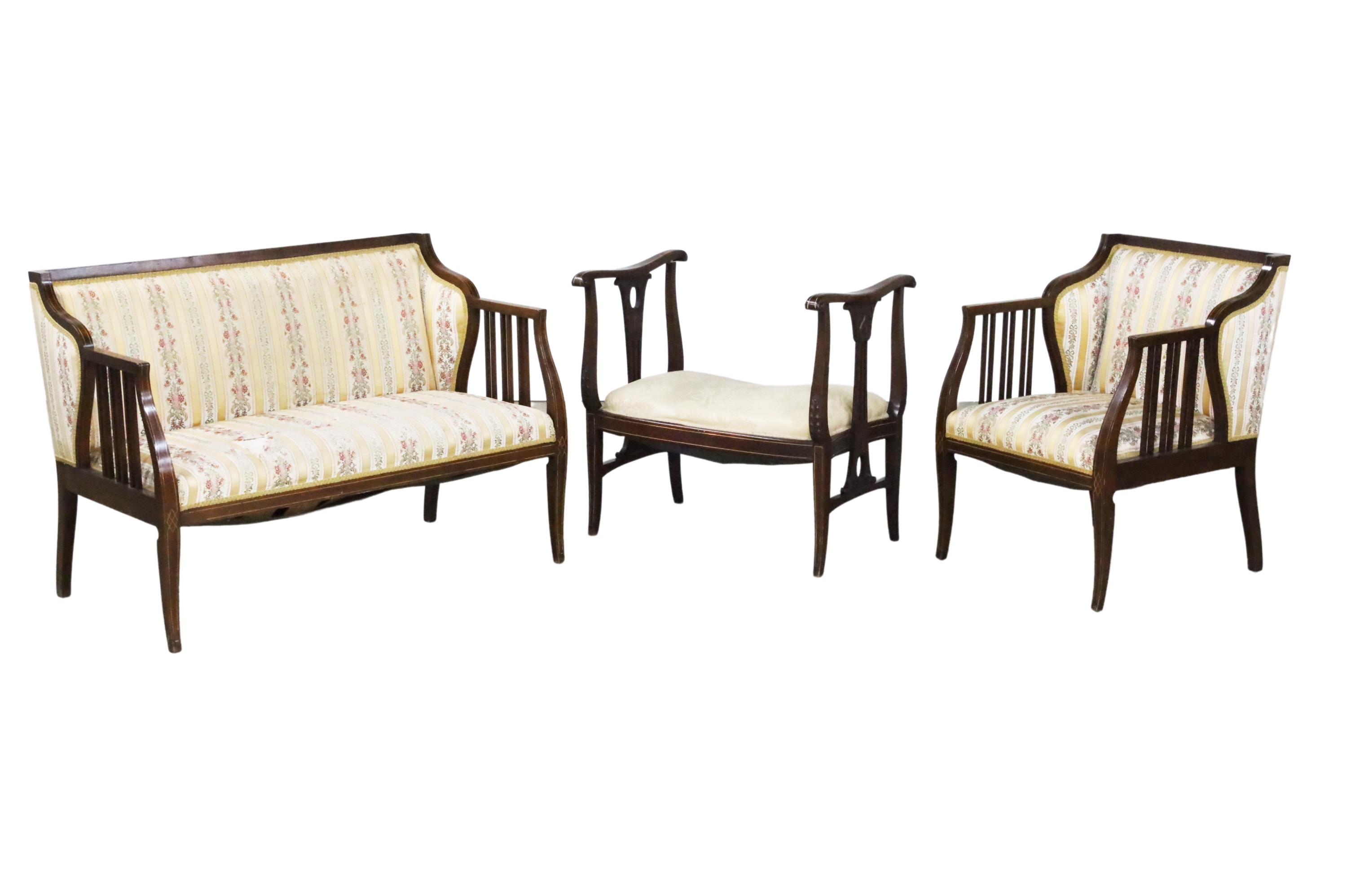 3 PC LOT OF ENGLISH EDWARDIAN