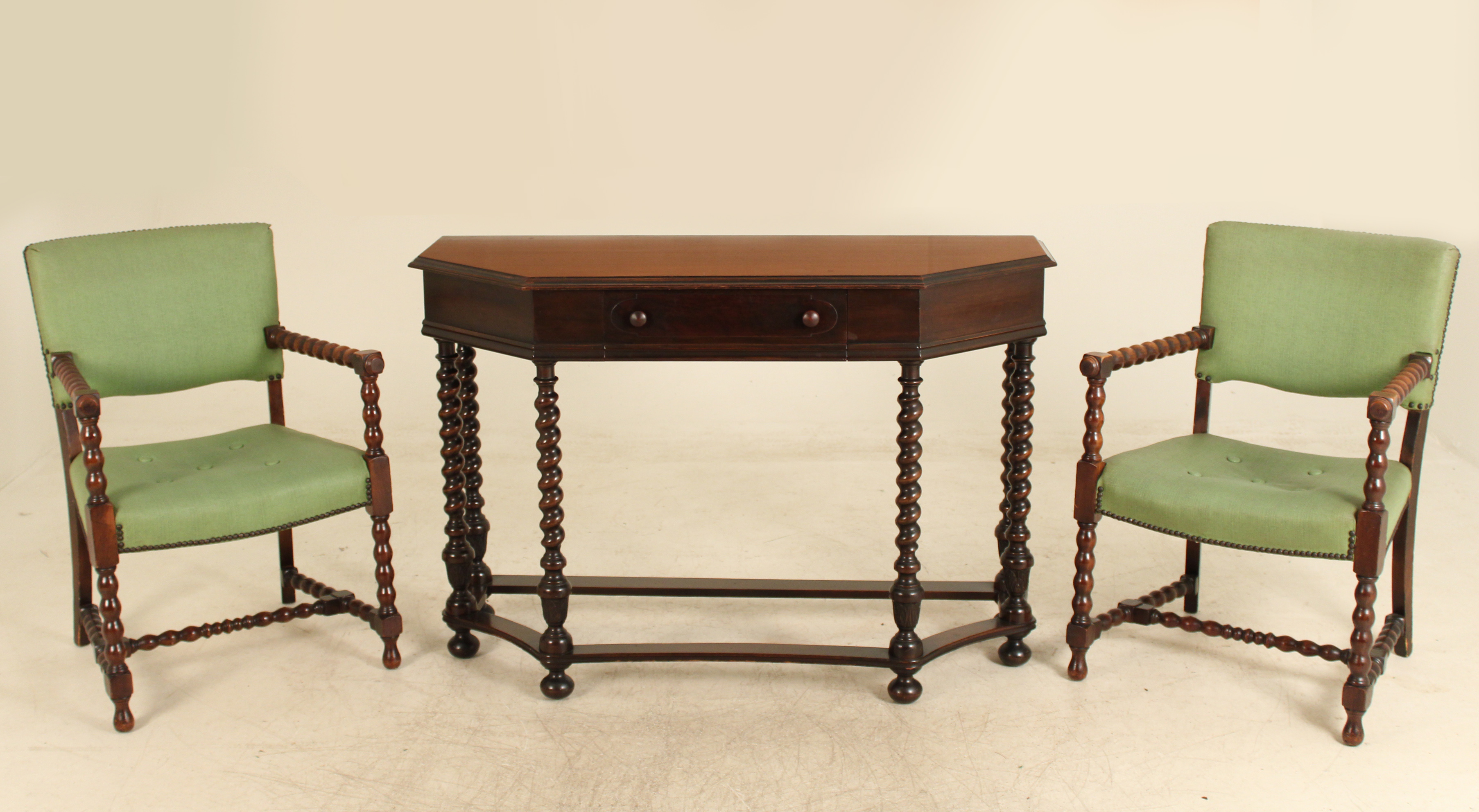 3 PC LOT OF ESTATE FURNISHINGS 3