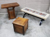 3 PC LOT OF FRENCH FURNISHINGS