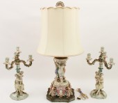 3 PC. LOT OF GERMAN PORCELAINS