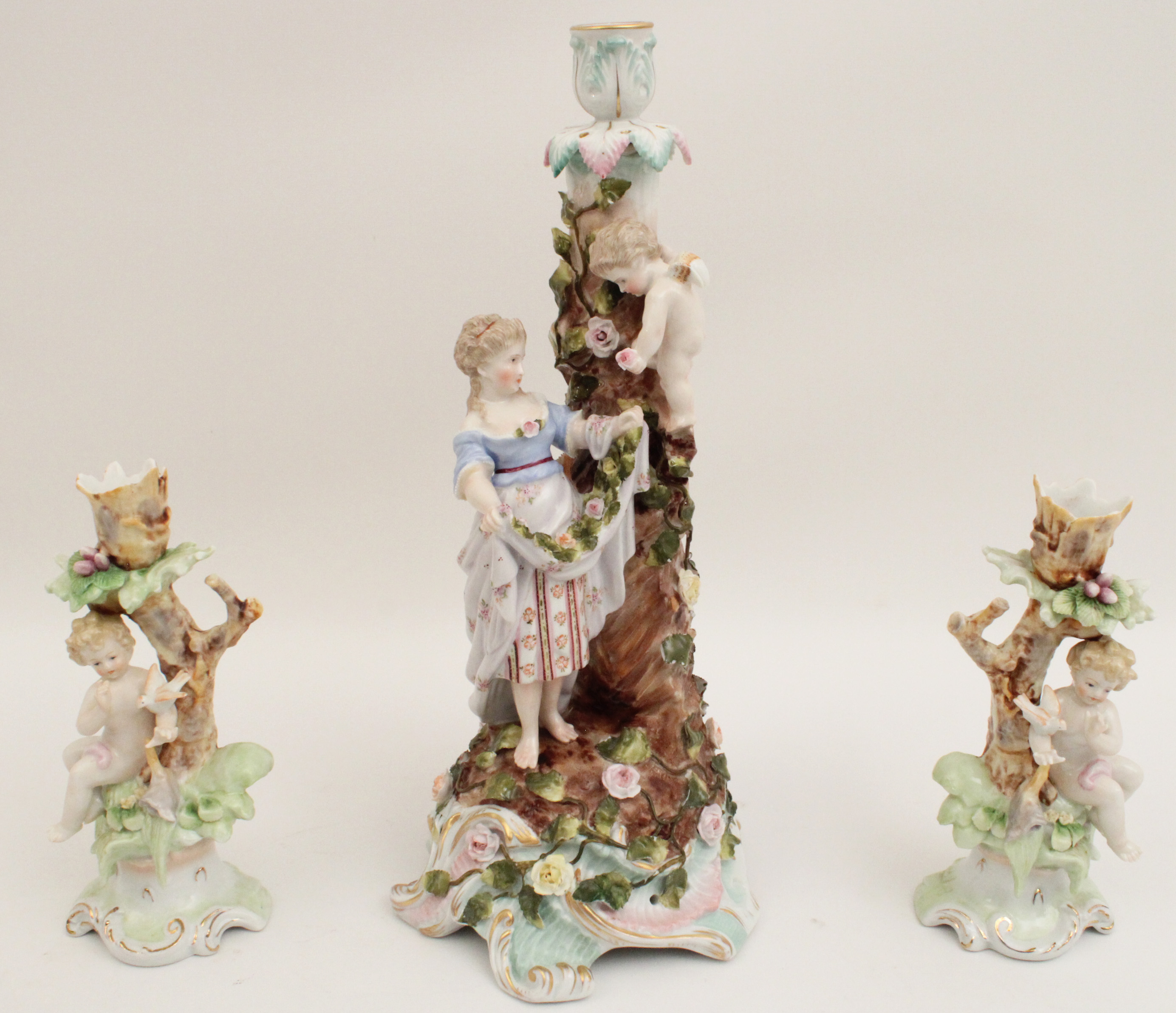 3 PC. LOT OF GERMAN PORCELAIN 3