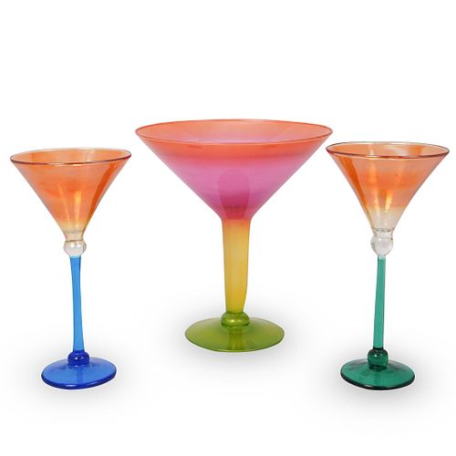 (3 PC) LOT OF MARTINI ART