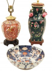 3 PC LOT OF ORIENTALIA Three p