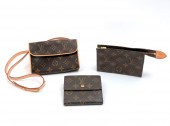 3 PC LOUIS VUITTON MONOGRAM CA