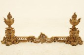 3 PC. LOUIS XV STYLE GILT BRON