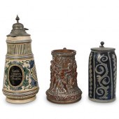 (3 PC) MISC. ANTIQUE GERMAN ST