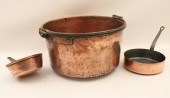 3 PC. MISC. LOT OF FRENCH COPP