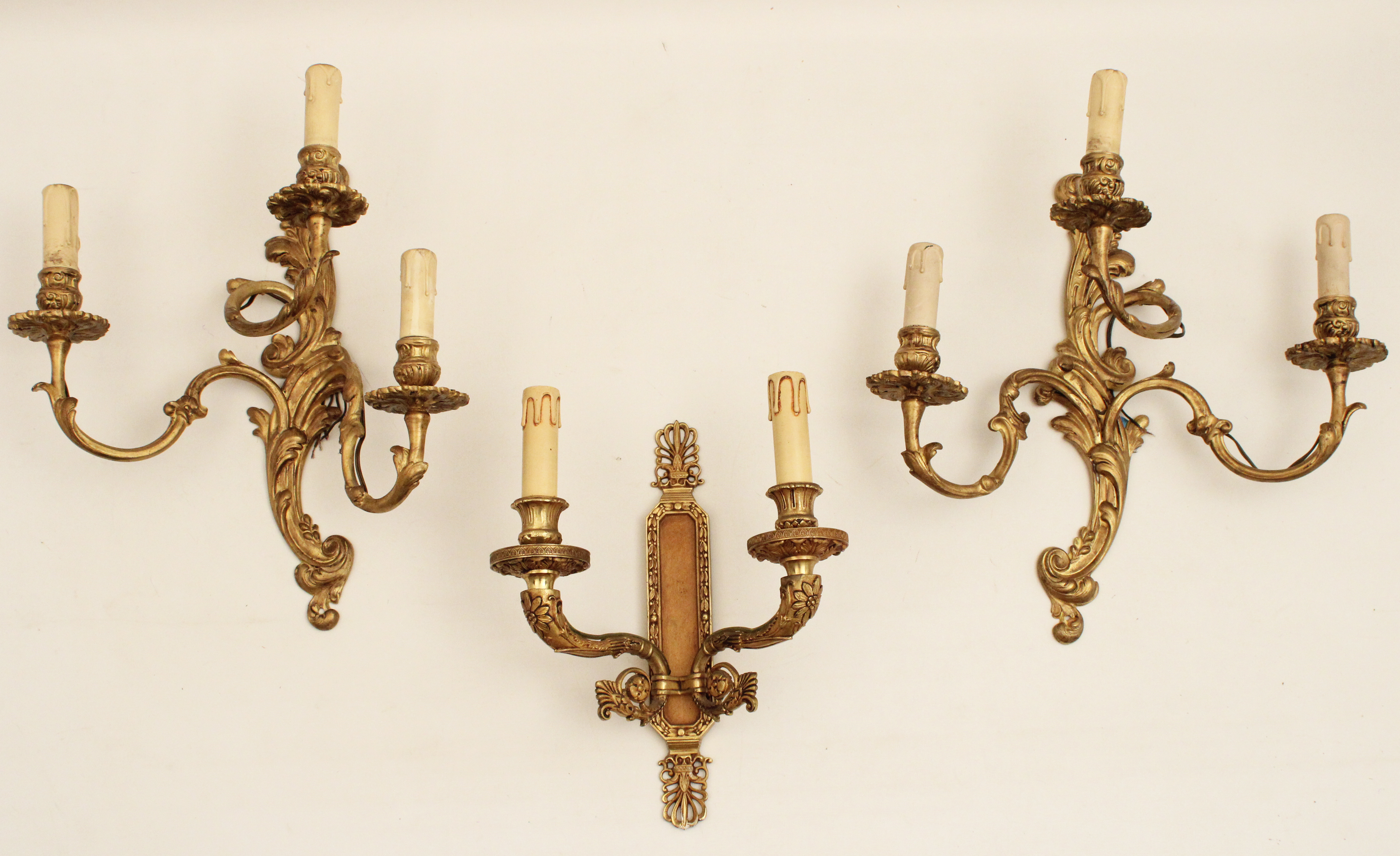 3 PC. MISC. LOT OF FRENCH GILT