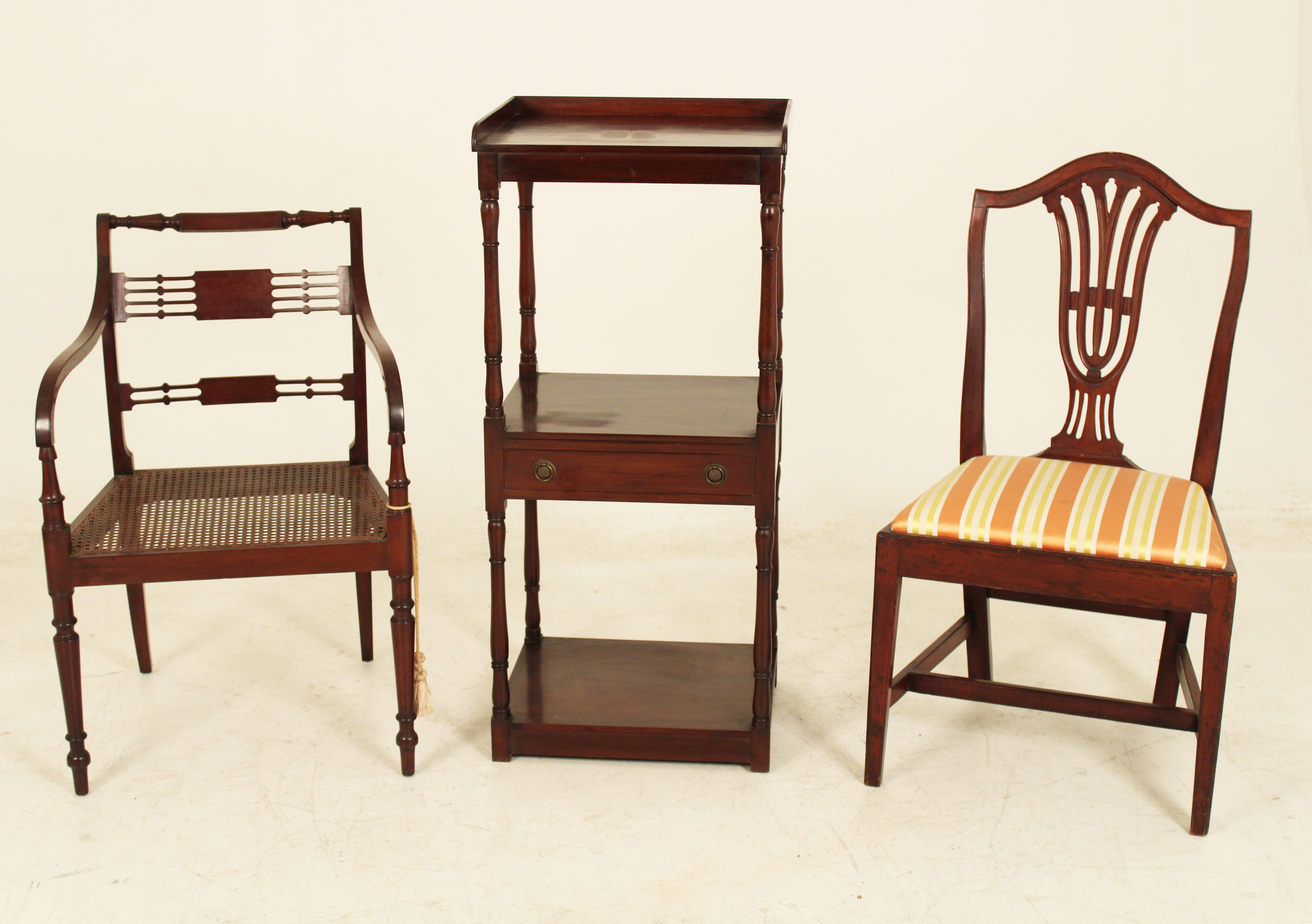 3 PC MISC LOT OF ESTATE FURNISHINGS
