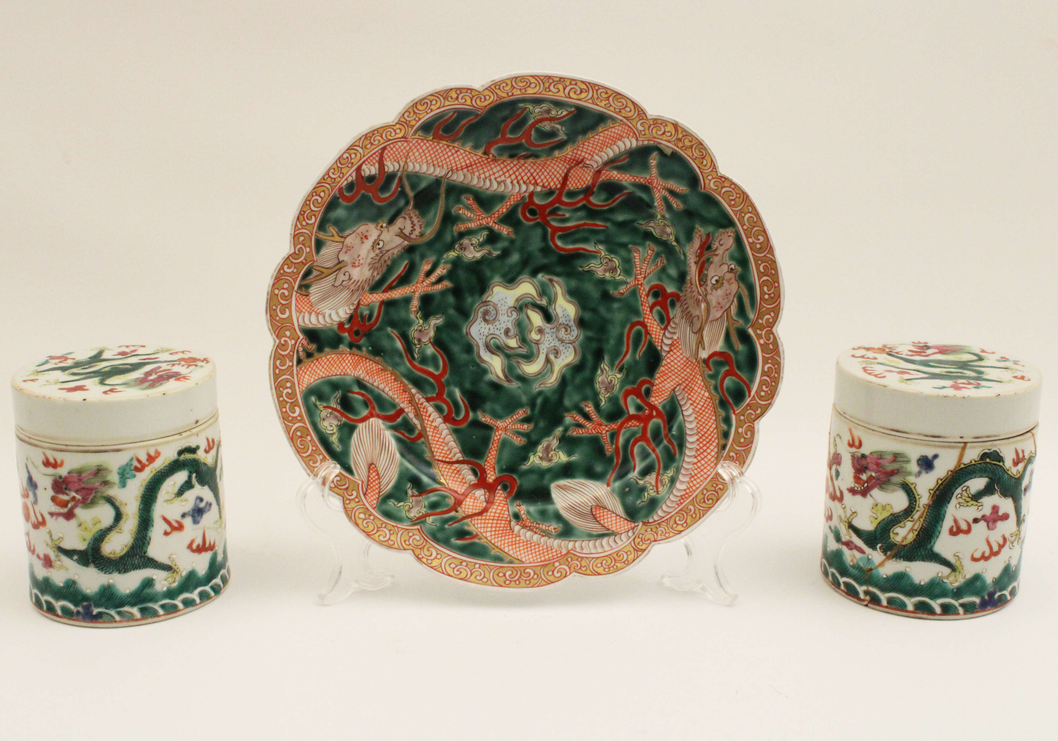 3 PC MISC LOT OF ORIENTALIA 3 PIECE
