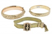 3 PC. MISC. LOT OF GOLD RELATE