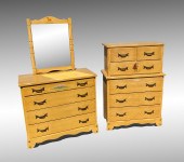 3 PC. MONTEREY BRANDED CHEST D