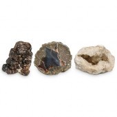 (3 PC) NATURAL GEODES GROUPING