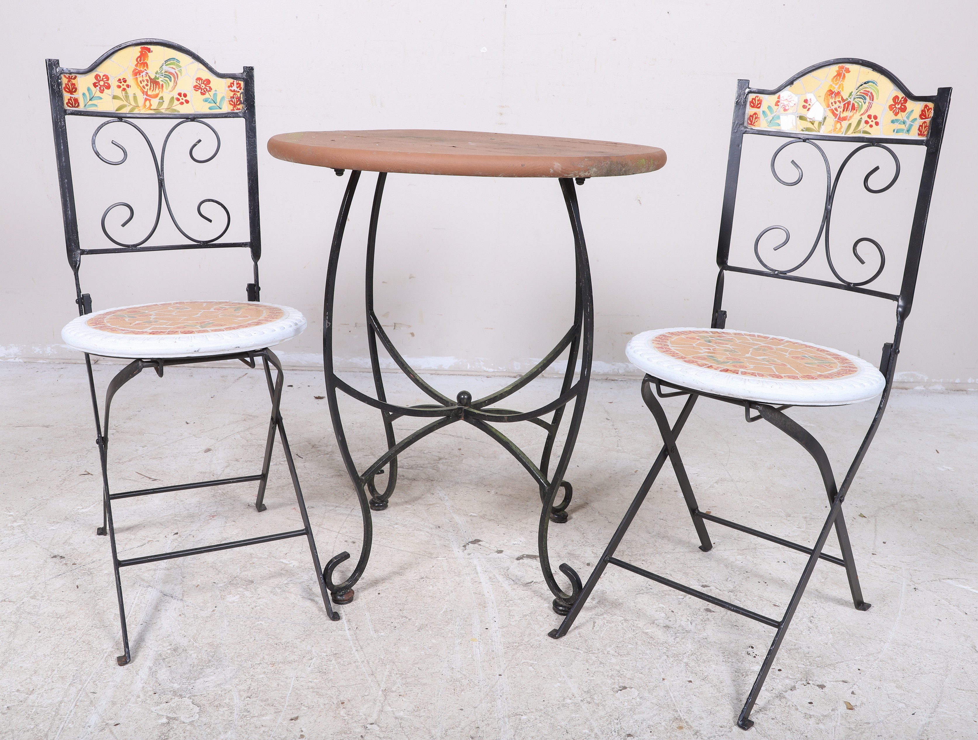 (3) pc Patio Breakfast patio set,