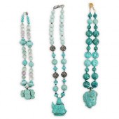 (3 PC) PAULETTE BEADED TURQUOI