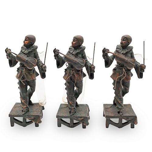 (3 PC) PETITE CHOSES PEWTER BUD