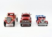 3 PC. PRESSED STEEL TRUCKS: Co
