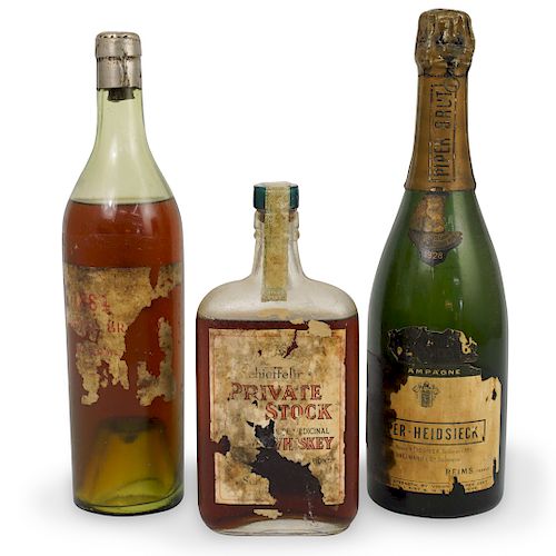 (3 PC) PROHIBITION ERA LIQUOR