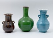 3 PC. QING DYNASTY CHINESE VAS