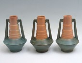 3 PC. ROSEVILLE POTTERY FUTURA