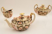 3 PC ROYAL CROWN DERBY PORCELA