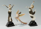 3 PC ROYAL DOULTON ART DECO FE